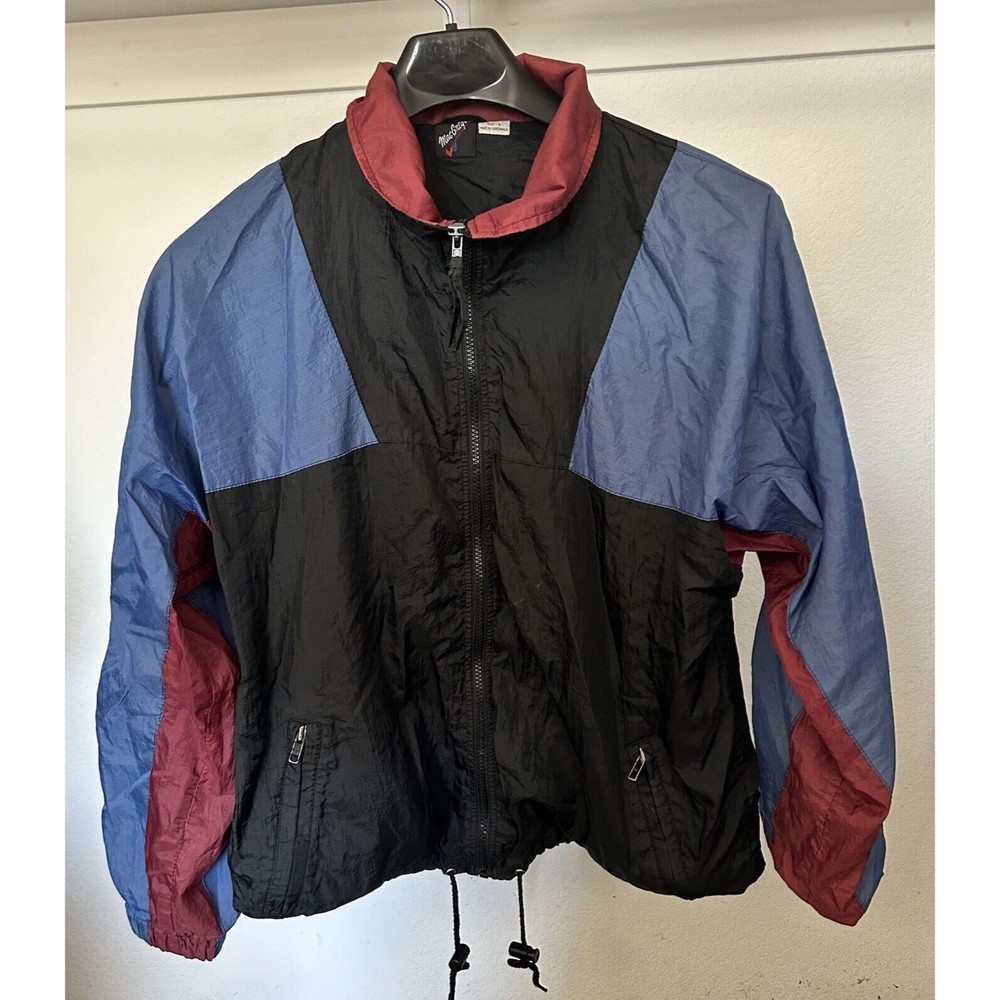 Vintage Macgregor Jacket Men's Small Multi Color Wind Breaker Jacket Great Shape